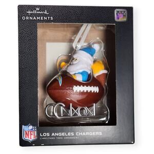Hallmark Ornaments NFL Los Angeles Chargers 2023 Brand New